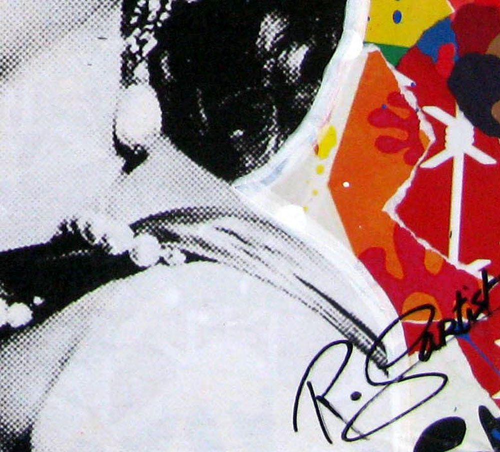 Tableau de RS ARTIST a pour titre MARILYN style street pop art dim : RS ARTISTprix:
