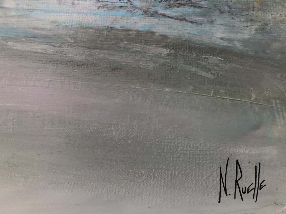 Tableau de RUELLE NICOLAS a pour titre THERE style no dim : RUELLE NICOLASprix:290