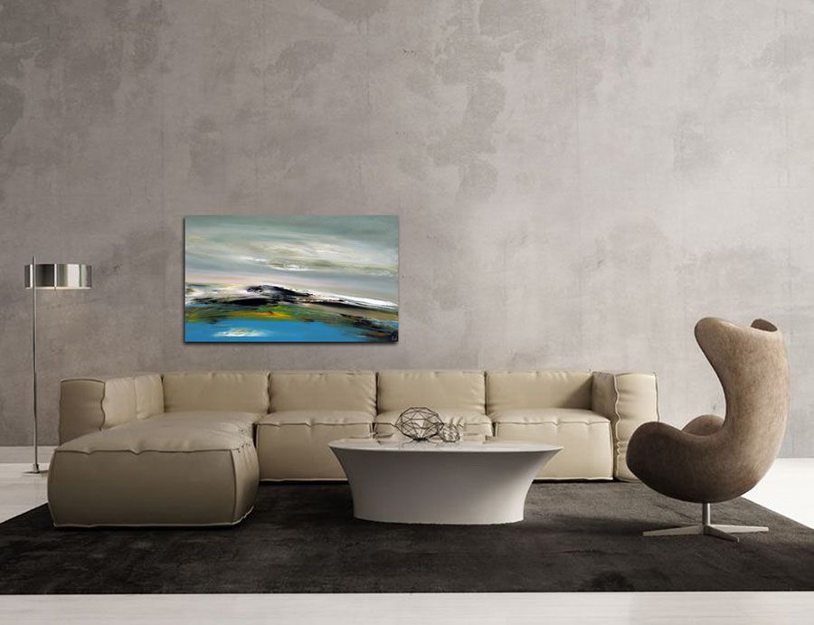 Tableau de RUELLE NICOLAS a pour titre ODYSSEY style abstrait dim : RUELLE NICOLASprix:1500