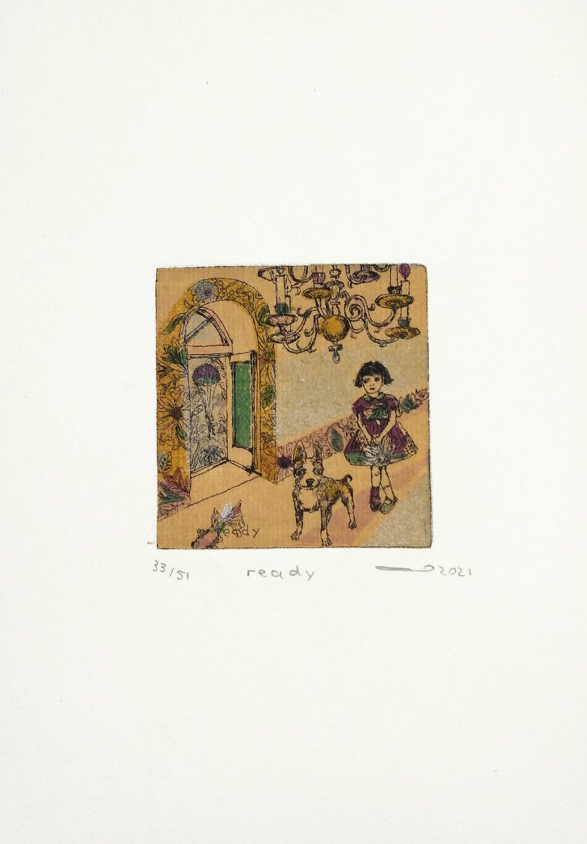 Editions d'art de ATSUKO ISHII a pour titre Ready style figuratif dim : ATSUKO ISHIIprix:40