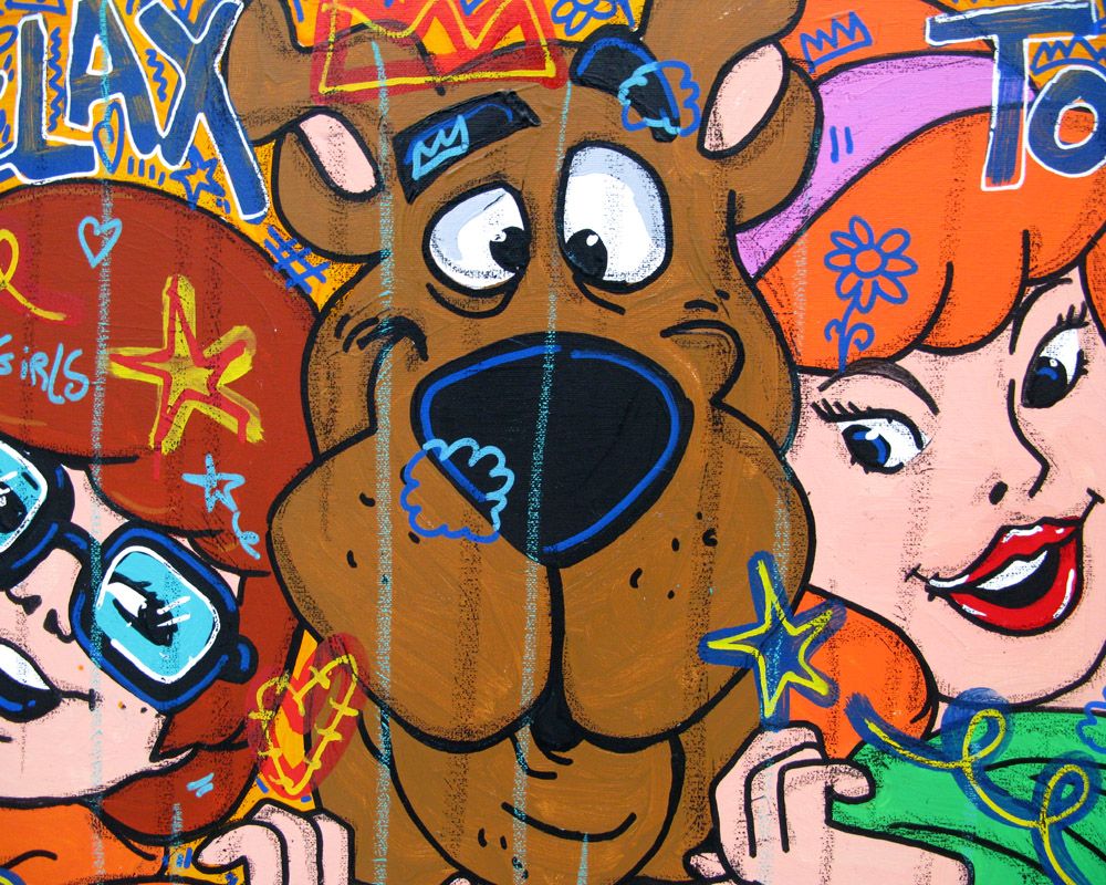 Tableau de RICO SAB a pour titre Relax style street pop art dim : RICO SABprix:450