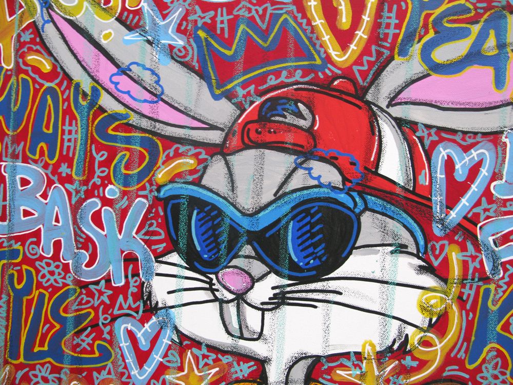 Tableau de RICO SAB a pour titre Relax style street pop art, street art dim : RICO SABprix:600