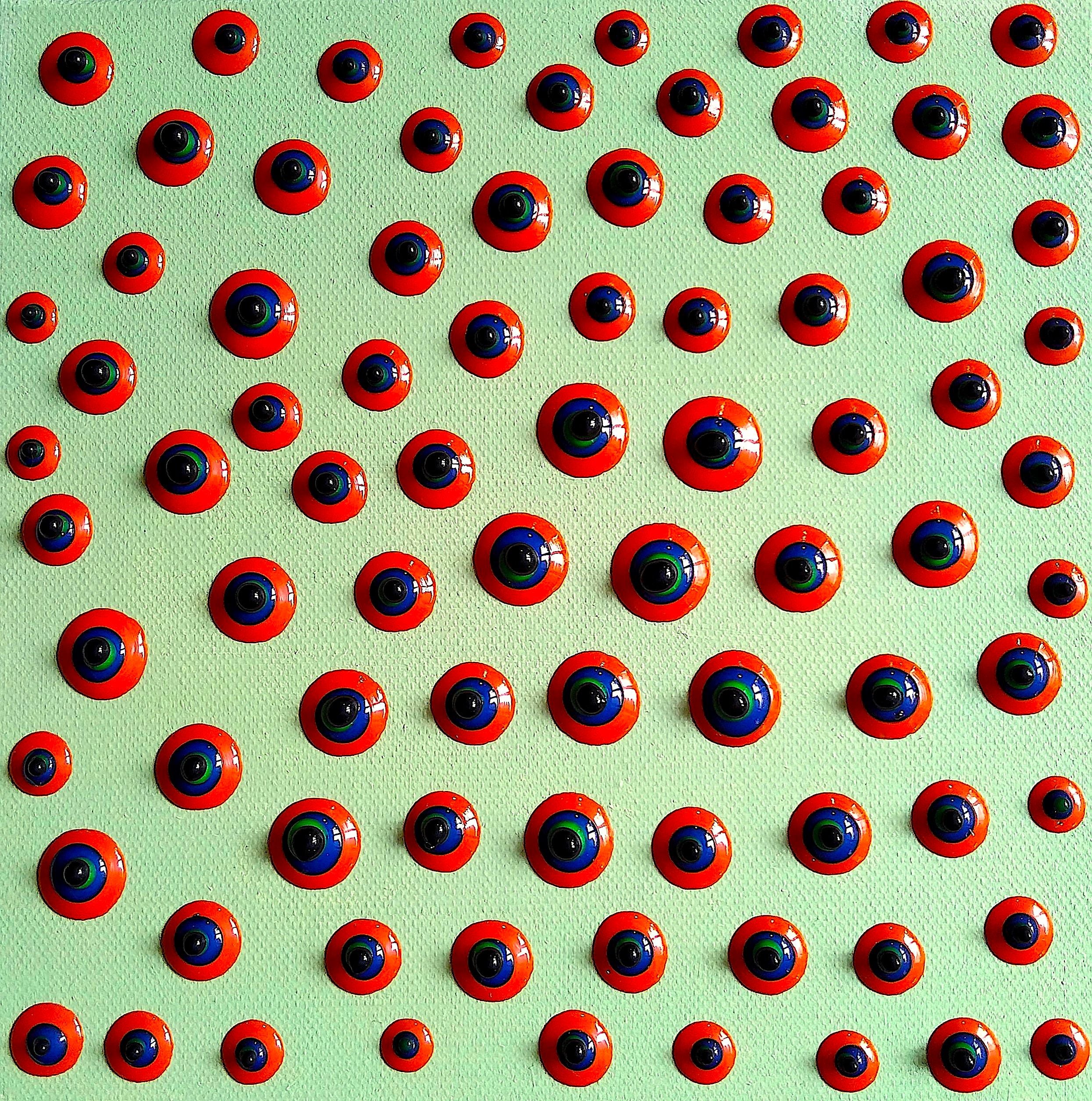 Tableau de NASH a pour titre Sky 2 style abstrait dim : NASHprix:80
