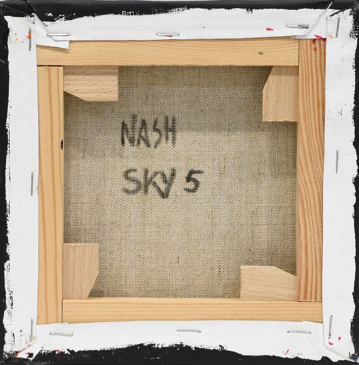 Tableau de NASH a pour titre Sky 5 style abstrait dim : NASHprix:80