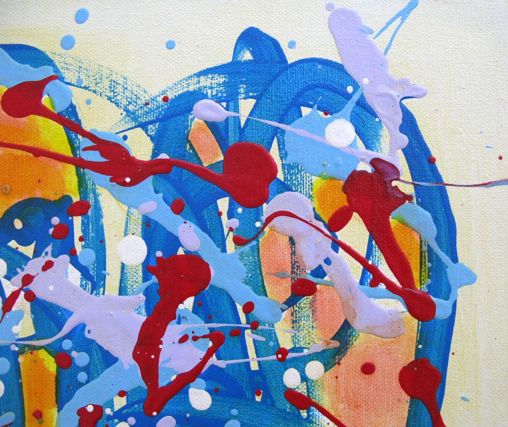 Tableau de STEPHANE RIME a pour titre noname D8 style abstrait dim : STEPHANE RIMEprix:190