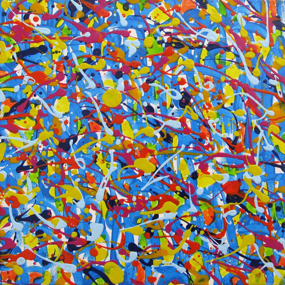 Tableau de STEPHANE RIME a pour titre noname D10 style abstrait dim : STEPHANE RIMEprix:160
