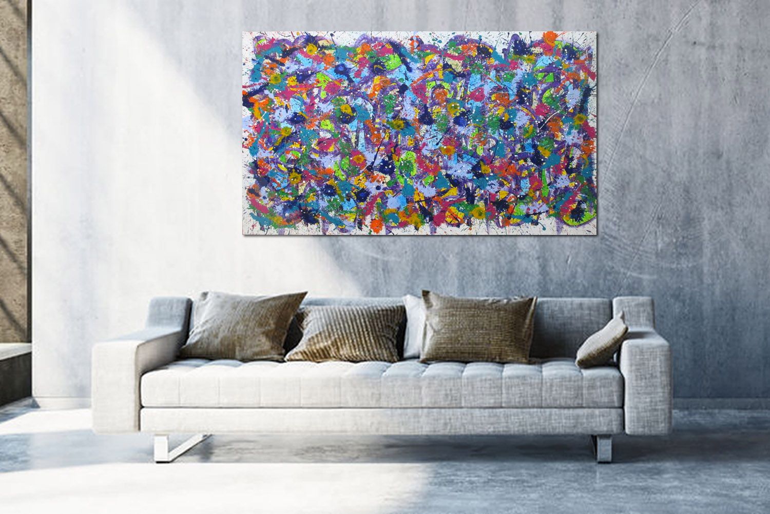 Tableau de STEPHANE RIME a pour titre NONAME CENTRE N°29 style abstrait dim : STEPHANE RIMEprix:1850