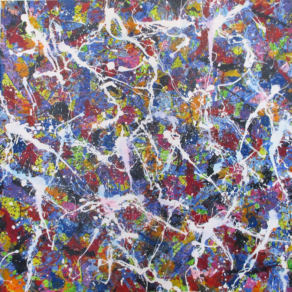 Tableau de STEPHANE RIME a pour titre NONAME B13 style abstrait dim : STEPHANE RIMEprix: