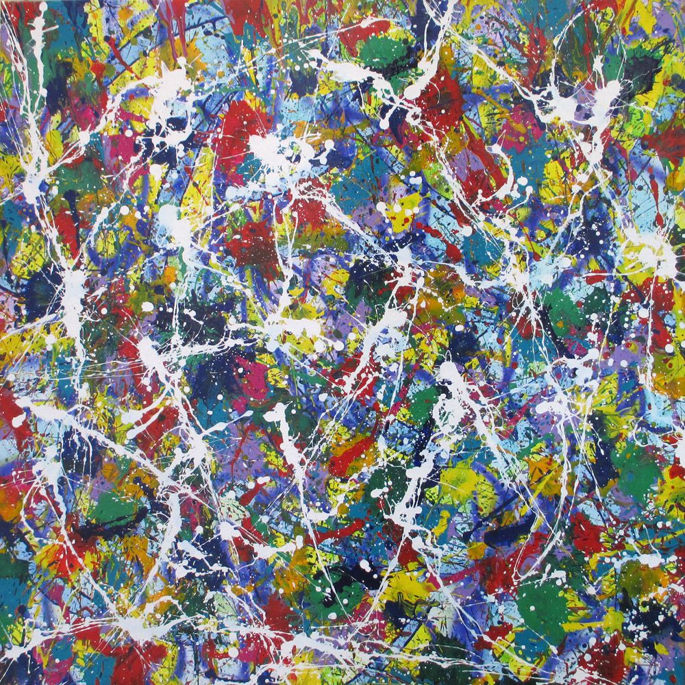 Tableau de STEPHANE RIME a pour titre NONAME B14 style abstrait dim : STEPHANE RIMEprix: