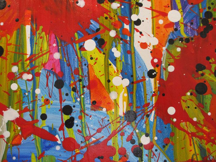 Tableau de STEPHANE RIME a pour titre NONAME 28 style abstrait dim : STEPHANE RIMEprix: