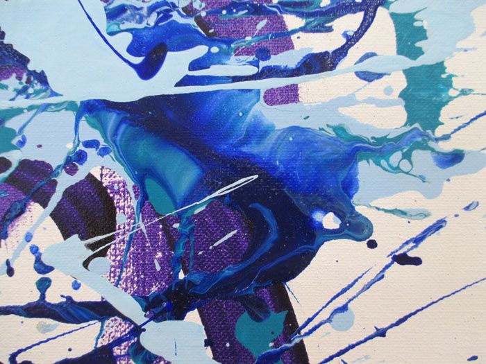 Tableau de STEPHANE RIME a pour titre NONAME CENTRE B48 style abstrait dim : STEPHANE RIMEprix:300