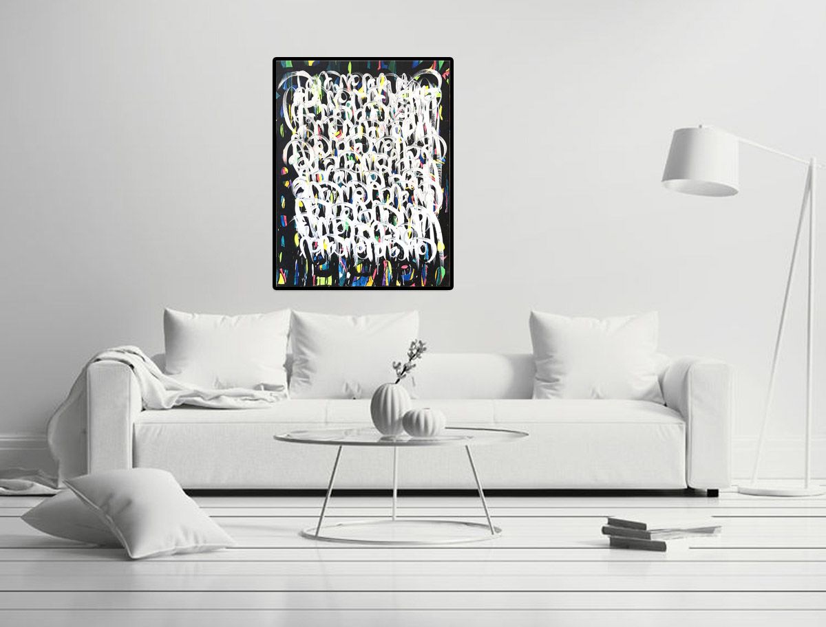 Tableau de STEPHANE RIME a pour titre NONAME NATURE style abstrait dim : STEPHANE RIMEprix:1000
