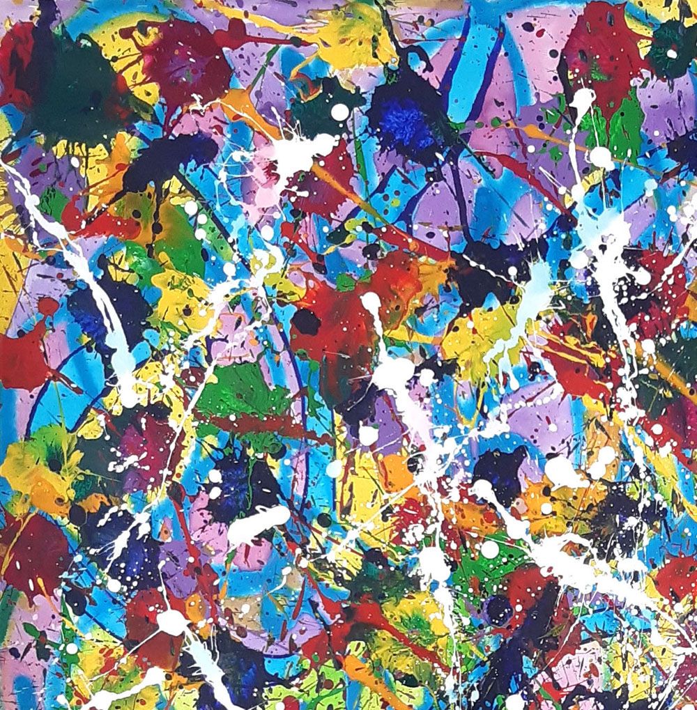 Tableau de STEPHANE RIME a pour titre NONAME B10 style abstrait dim : STEPHANE RIMEprix: