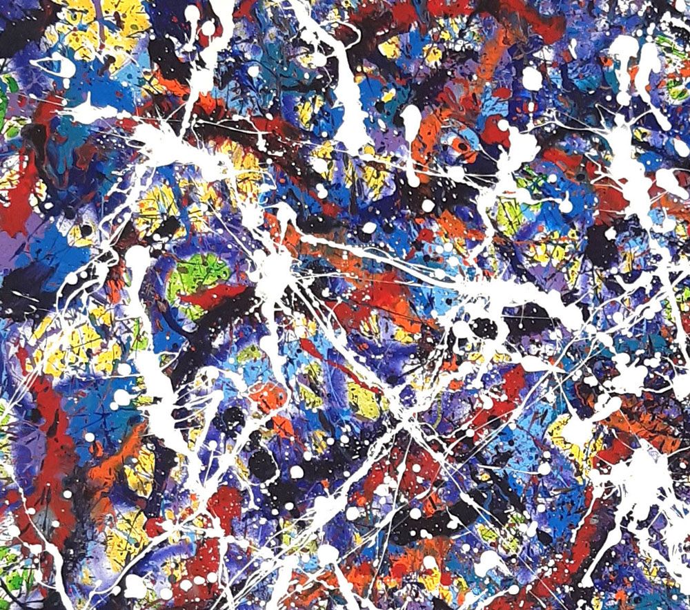 Tableau de STEPHANE RIME a pour titre NONAME B11 style abstrait dim : STEPHANE RIMEprix: