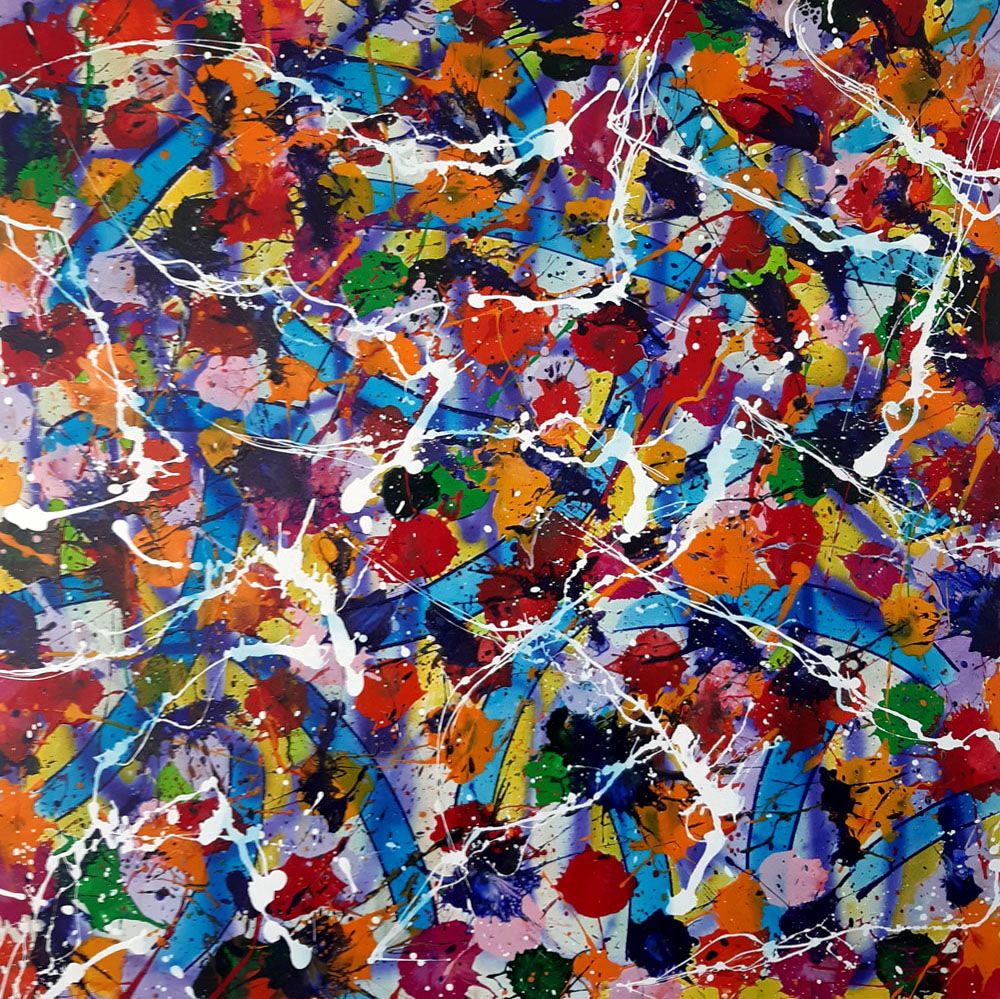 Tableau de STEPHANE RIME a pour titre NONAME B36 style abstrait dim : STEPHANE RIMEprix: