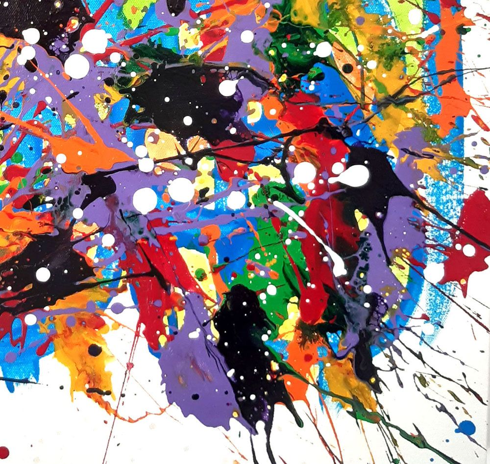 Tableau de STEPHANE RIME a pour titre NONAME B33 style abstrait dim : STEPHANE RIMEprix: