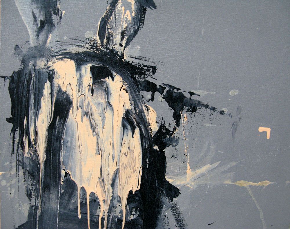 Tableau de RINGER HERVE a pour titre SANS TITRE style abstrait dim : RINGER HERVEprix:500