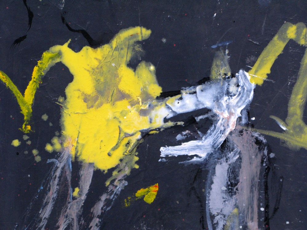 Tableau de RINGER HERVE a pour titre SANS TITRE style abstrait dim : RINGER HERVEprix:160