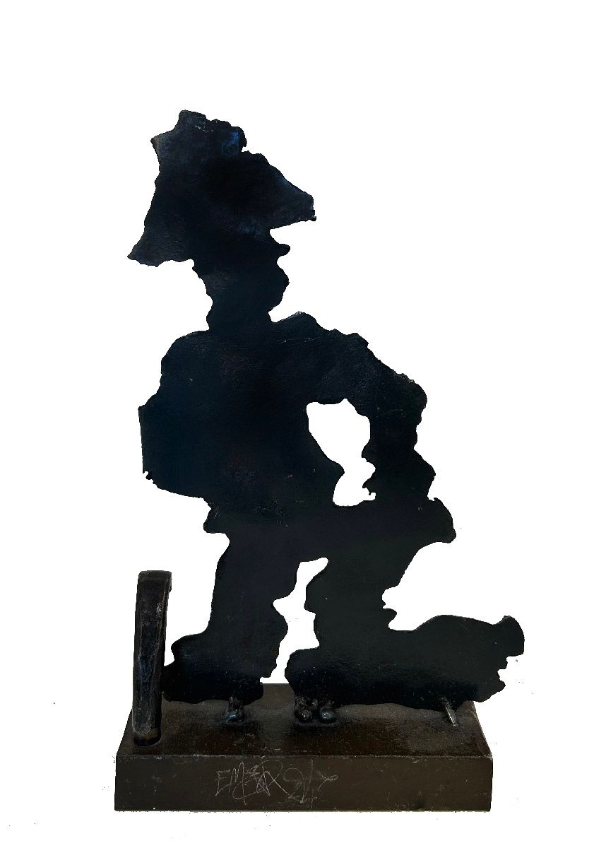 Sculpture de EMER a pour titre Cool style graphique dim : EMERprix:140
