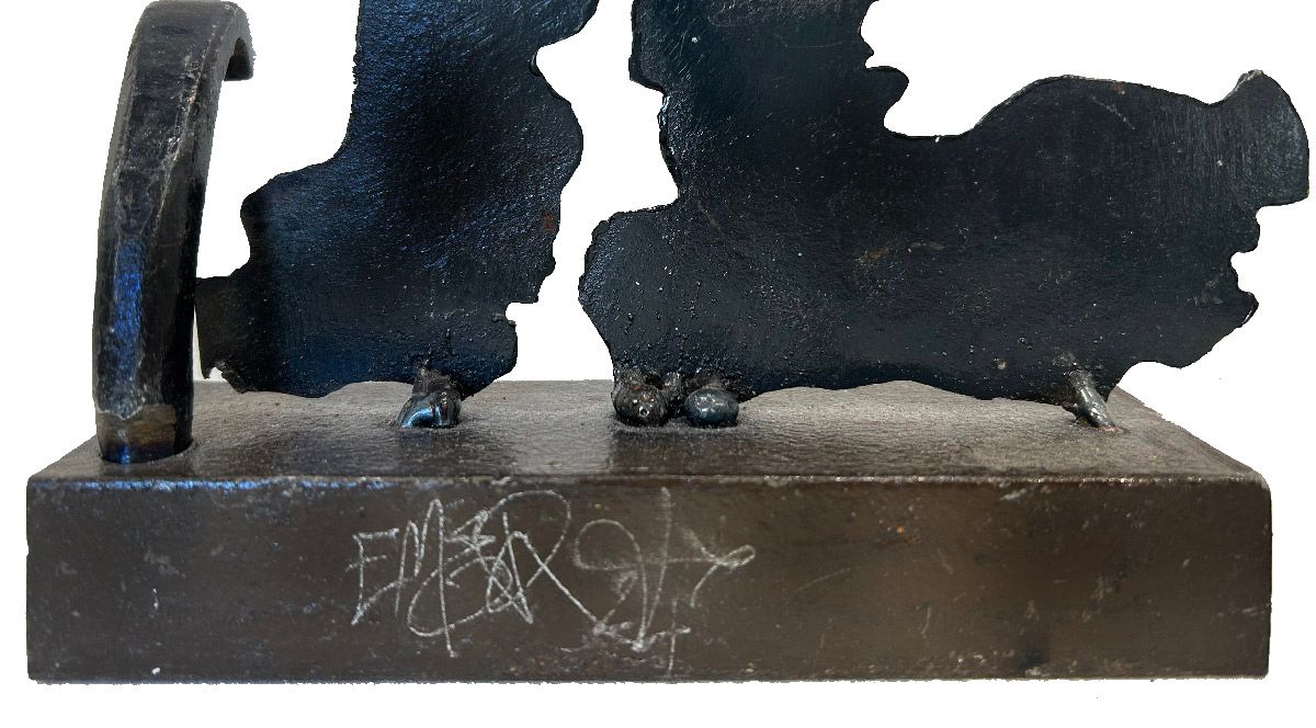 Sculpture de EMER a pour titre Cool style graphique dim : EMERprix:140
