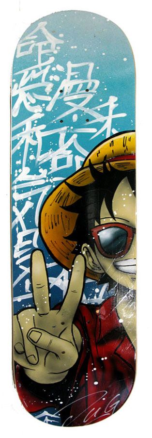 Sculpture de JUG a pour titre Skate The one style street pop art dim : JUGprix:350