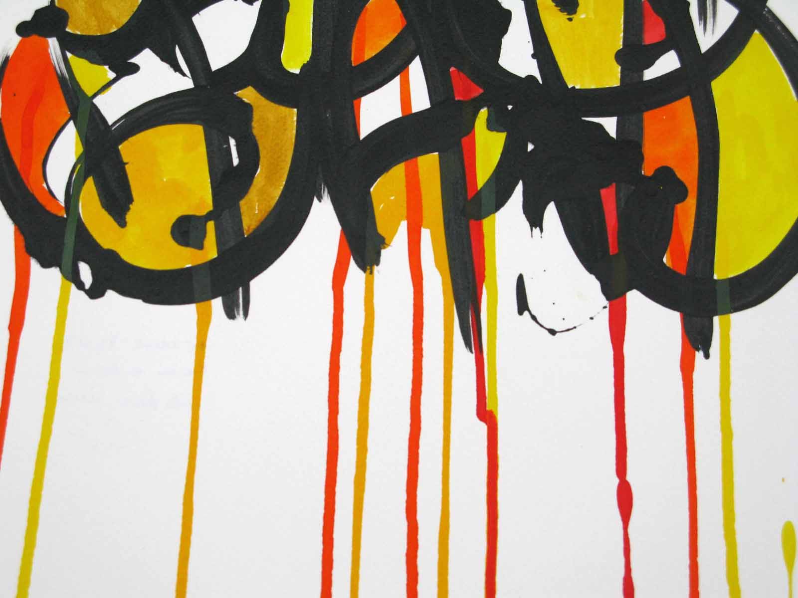 Dessin de STEPHANE RIME a pour titre Noname D113 style abstrait dim : STEPHANE RIMEprix:100