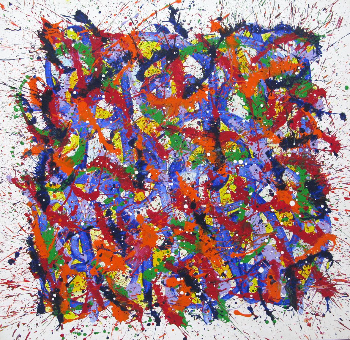 Tableau de STEPHANE RIME a pour titre NONAME B26 style abstrait dim : STEPHANE RIMEprix:850