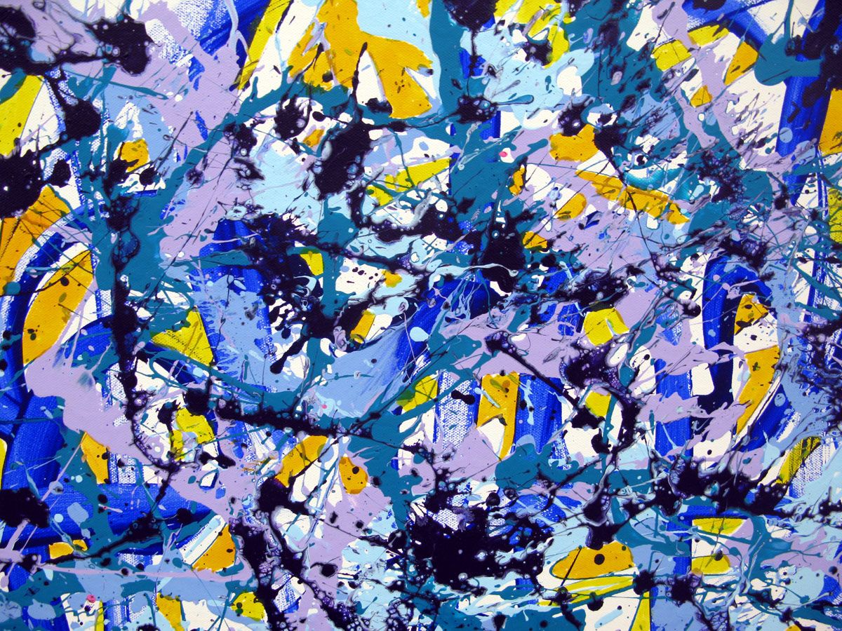 Tableau de STEPHANE RIME a pour titre NONAME D52 style abstrait dim : STEPHANE RIMEprix:850