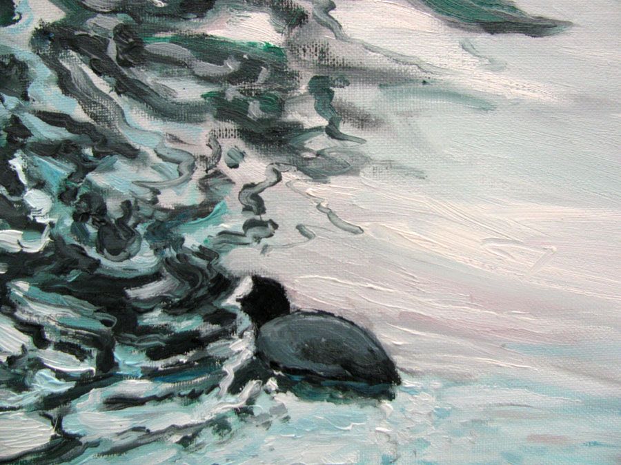 Tableau de ELISE BARAT a pour titre MOUVANCE style no dim : ELISE BARATprix:650