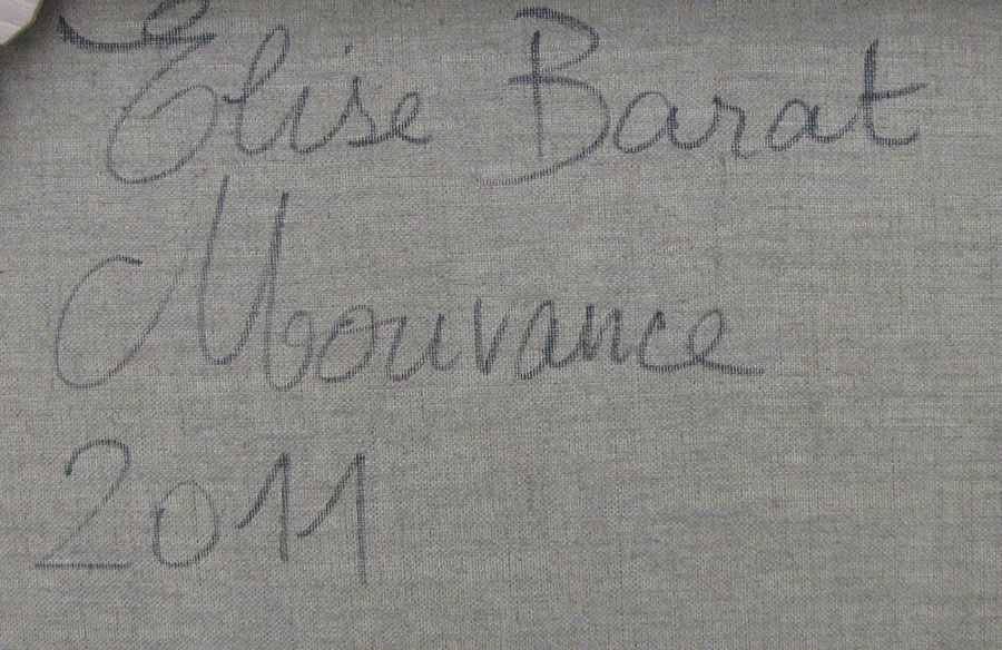 Tableau de ELISE BARAT a pour titre MOUVANCE style no dim : ELISE BARATprix:650