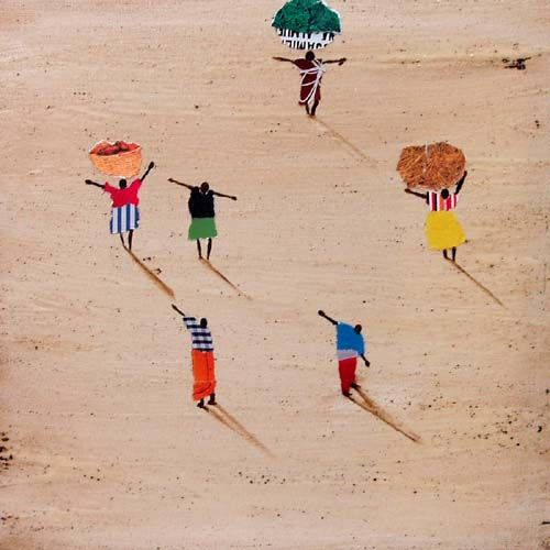 Tableau de MARCOS ZRIHEN NOWOTNY a pour titre AU BORD DE LA MER style figuratif dim : MARCOS ZRIHEN NOWOTNYprix: