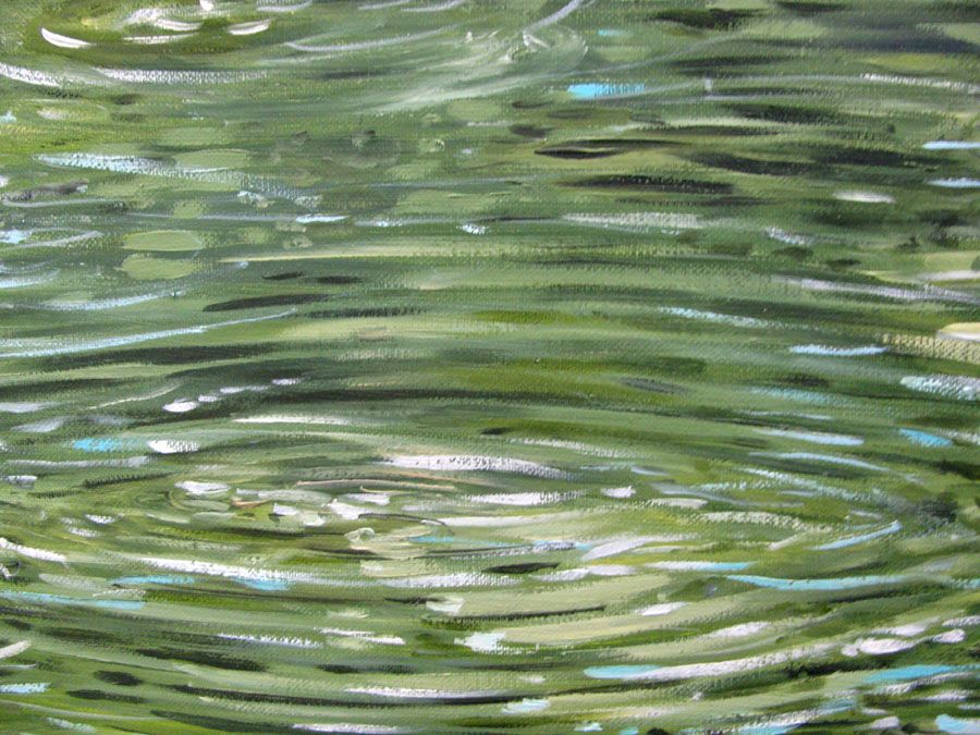 Tableau de ELISE BARAT a pour titre TROPIQUES style figuratif dim : ELISE BARATprix:500