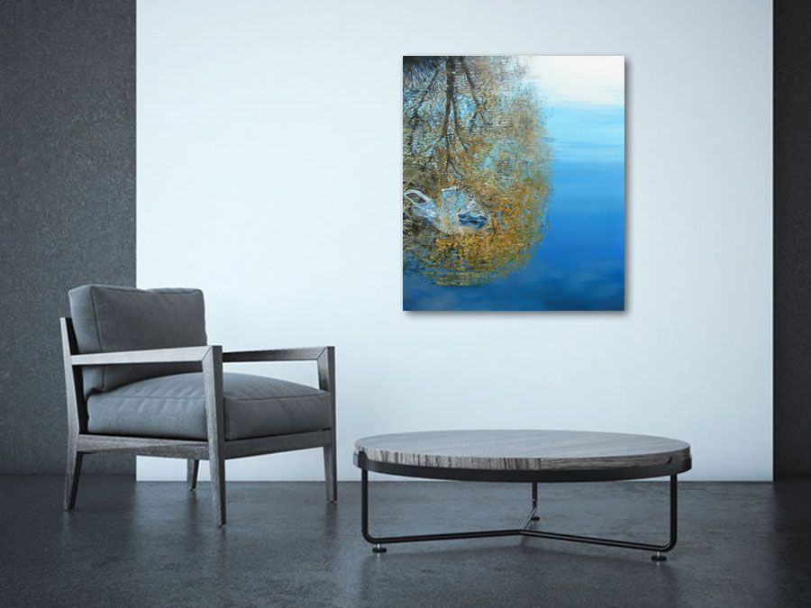 Tableau de ELISE BARAT a pour titre RECYCLEZ MOI style figuratif dim : ELISE BARATprix:950