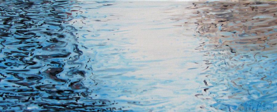 Tableau de ELISE BARAT a pour titre ONDES VII style no dim : ELISE BARATprix:120
