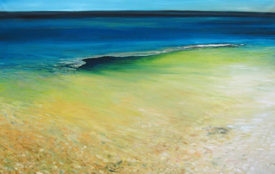 Tableau de ELISE BARAT a pour titre RECIF 2012 style no dim : ELISE BARATprix:1200