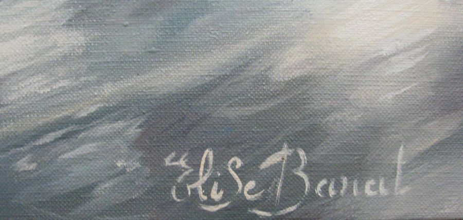 Tableau de ELISE BARAT a pour titre NUES V style figuratif dim : ELISE BARATprix:600