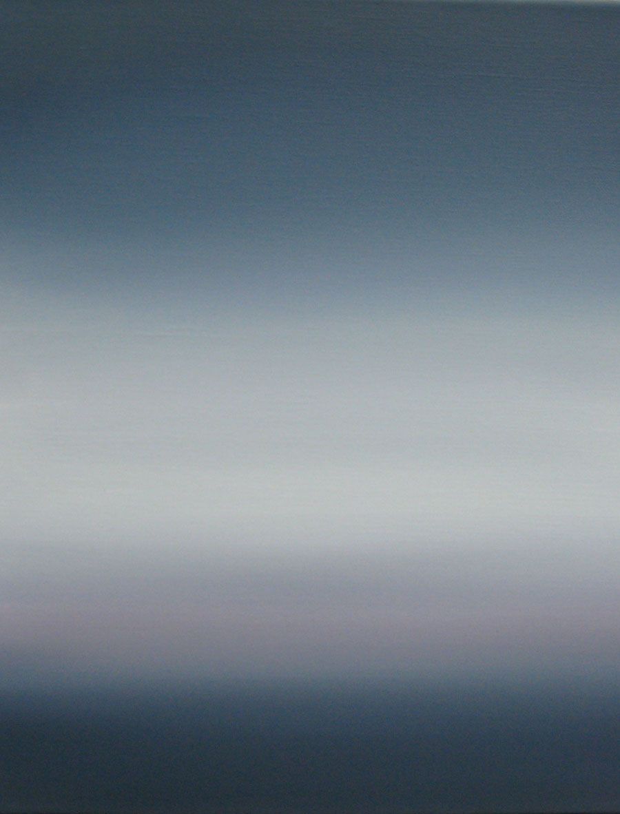 Tableau de ELISE BARAT a pour titre MICHIGAN LAKE VII style abstrait dim : ELISE BARATprix:220