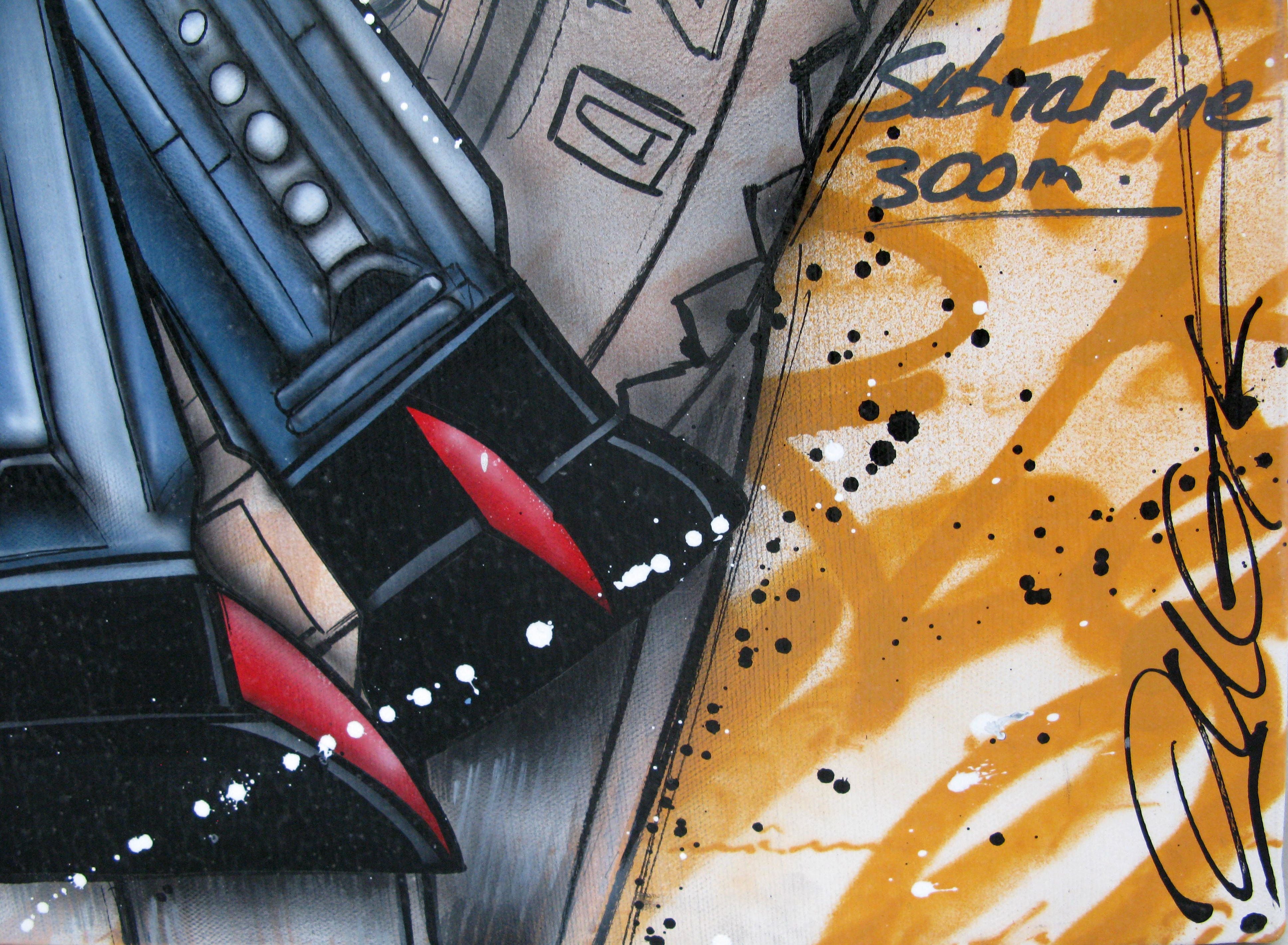 Tableau de JUG a pour titre Rolex Lover's style street pop art dim : JUGprix:600