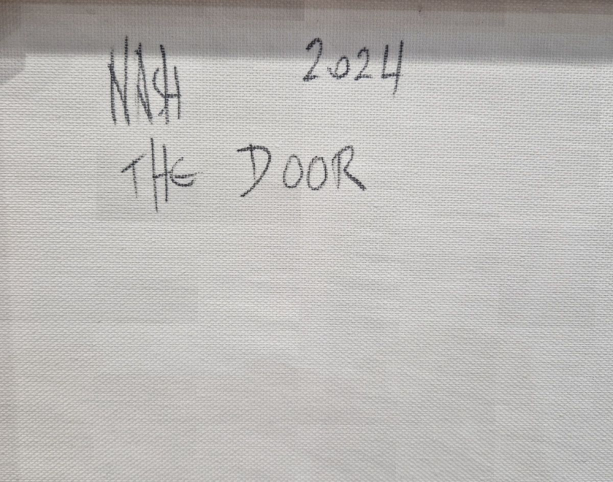 Tableau de NASH a pour titre The Door style abstrait dim : NASHprix:450
