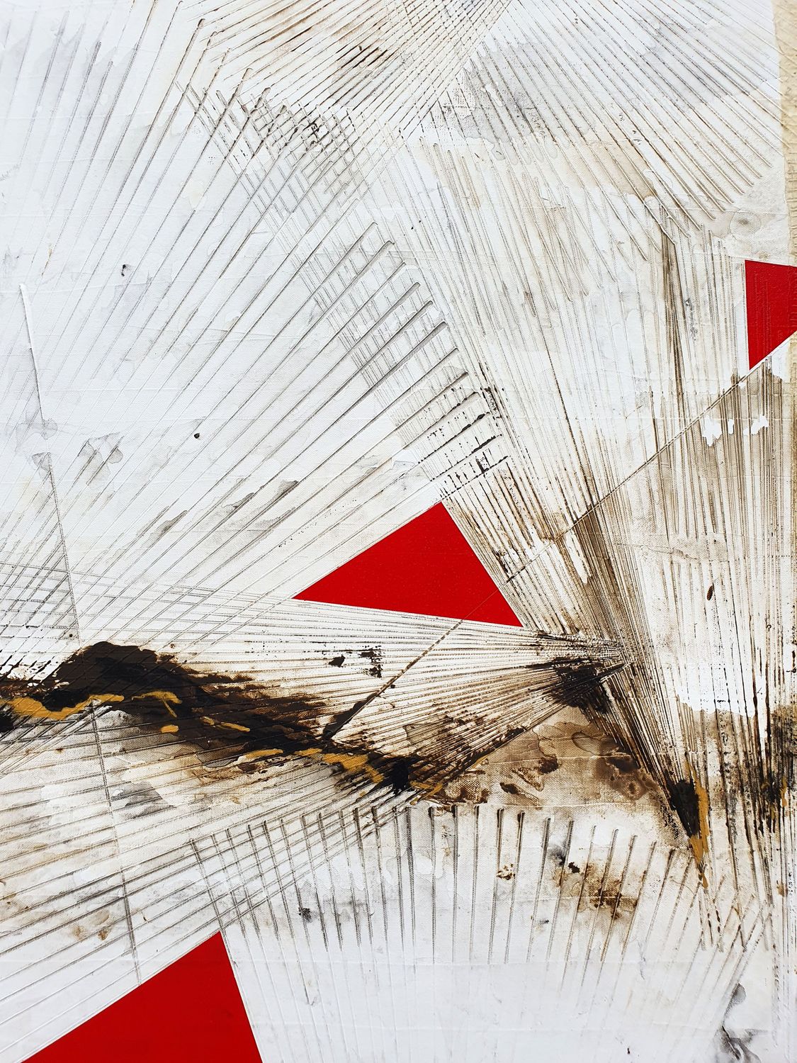 Tableau de LUDOVIC MERCHER a pour titre TWISTER style abstrait dim : LUDOVIC MERCHERprix:1500