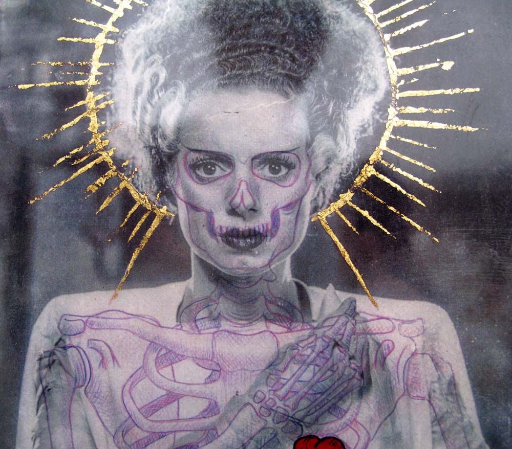 Editions d'art de Carlos Olmo a pour titre The bride of frankenstein style figuratif dim : Carlos Olmoprix:400