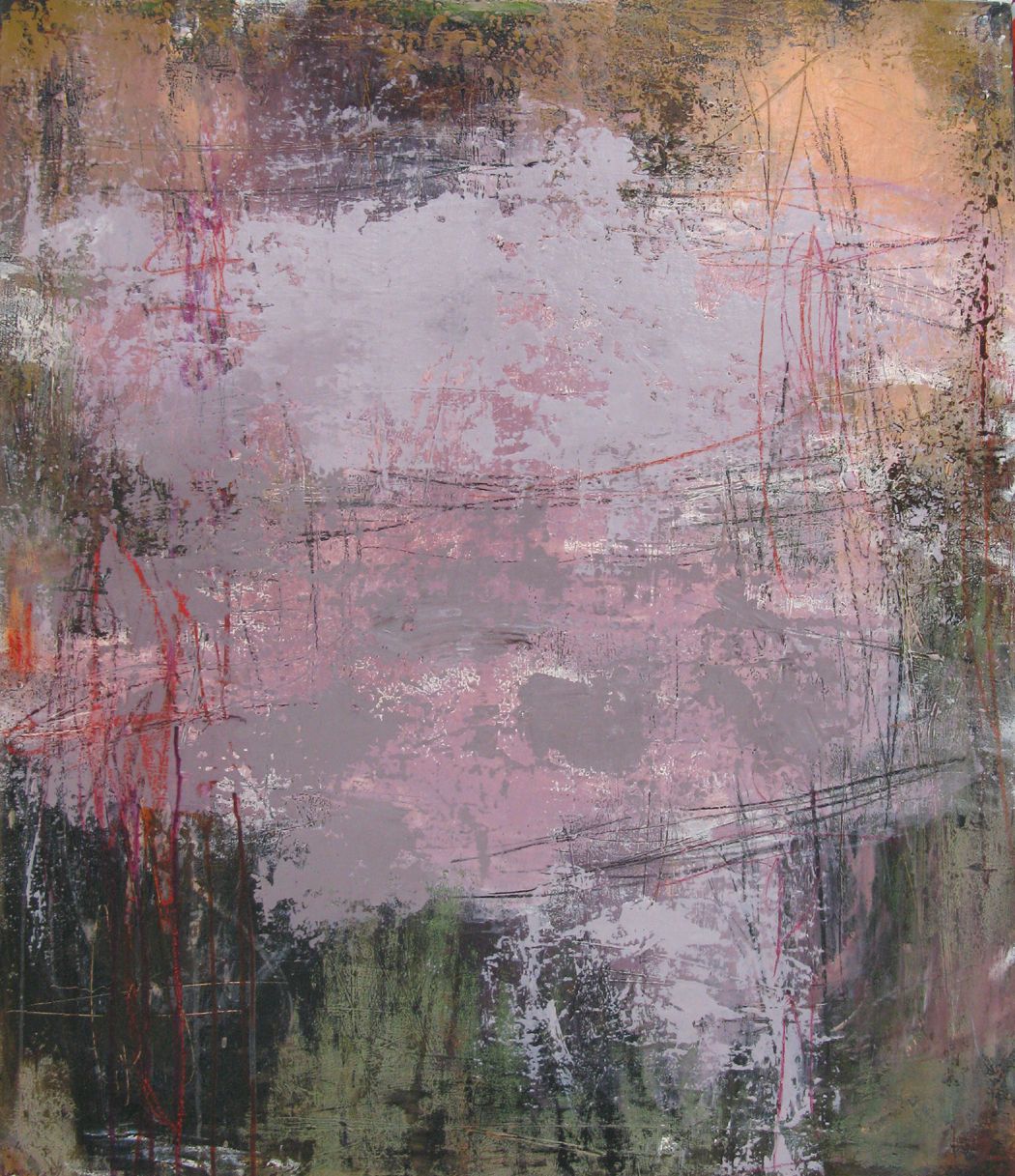 Tableau de TANIA CARRARA a pour titre Nuances Violine style abstrait dim : TANIA CARRARAprix:950