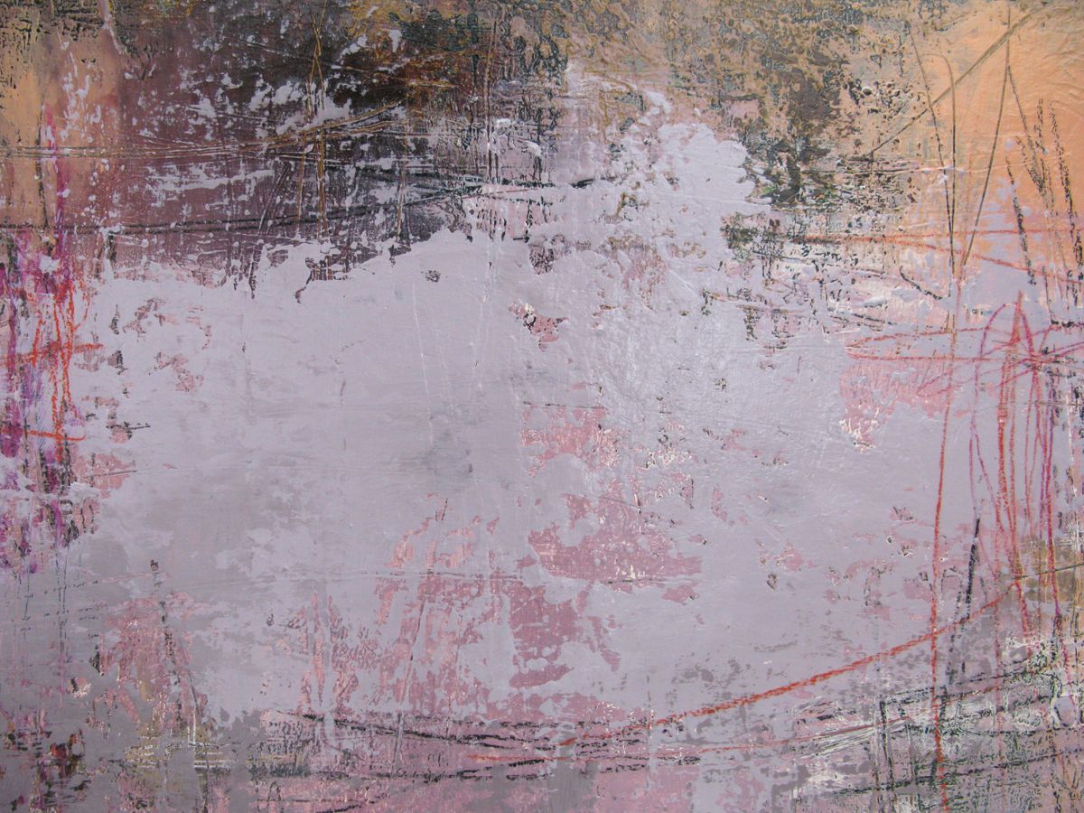 Tableau de TANIA CARRARA a pour titre Nuances Violine style abstrait dim : TANIA CARRARAprix:950