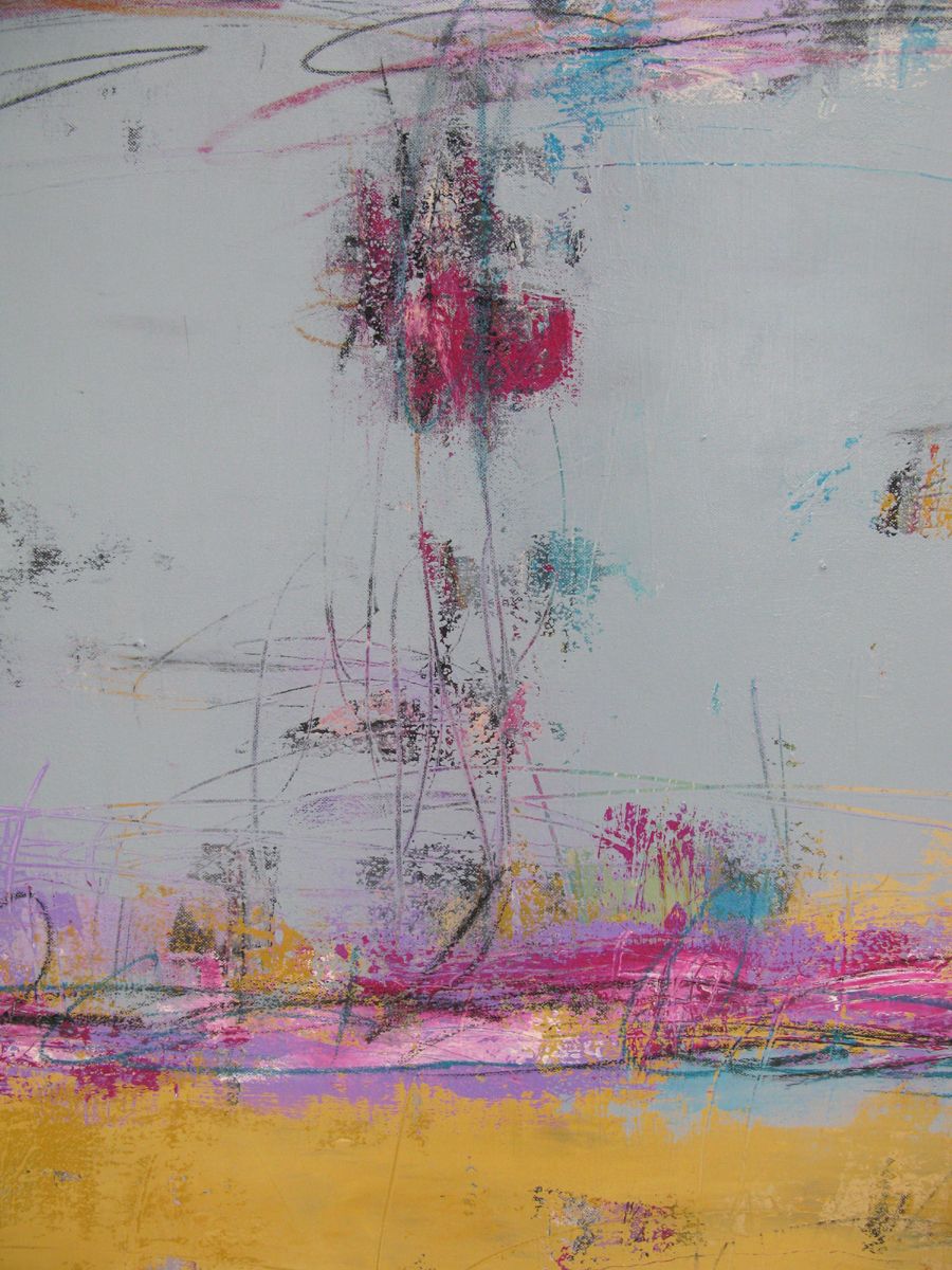 Tableau de TANIA CARRARA a pour titre Nuances Sunrise style abstrait dim : TANIA CARRARAprix:950