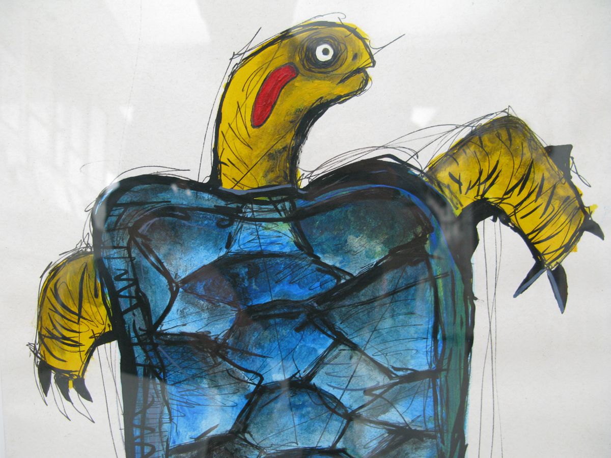 Dessin de Daniel De POLIGNAC a pour titre Tortue style graphique dim : Daniel De POLIGNACprix:400