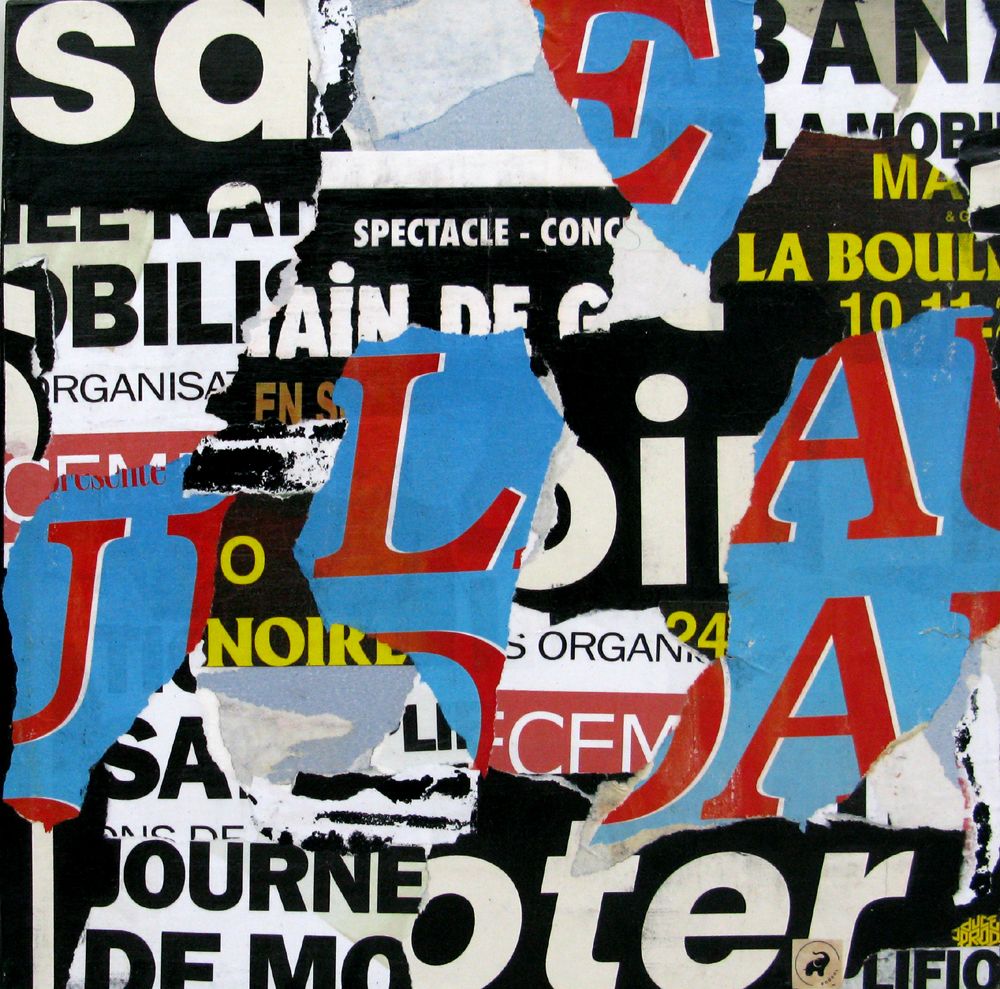 Tableau de PODKOL a pour titre Urbanité 3 style street art dim : PODKOLprix:140