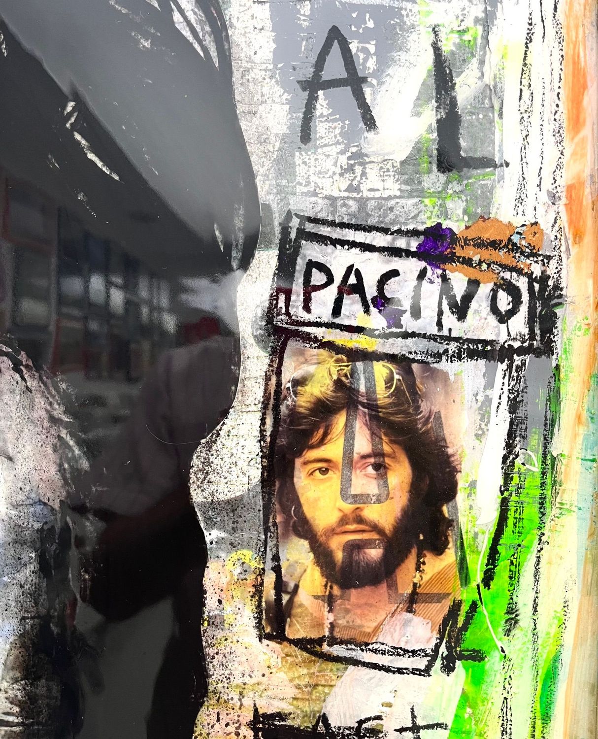 Tableau de THIERRY RASINE a pour titre AL style street pop art dim : THIERRY RASINEprix:1200