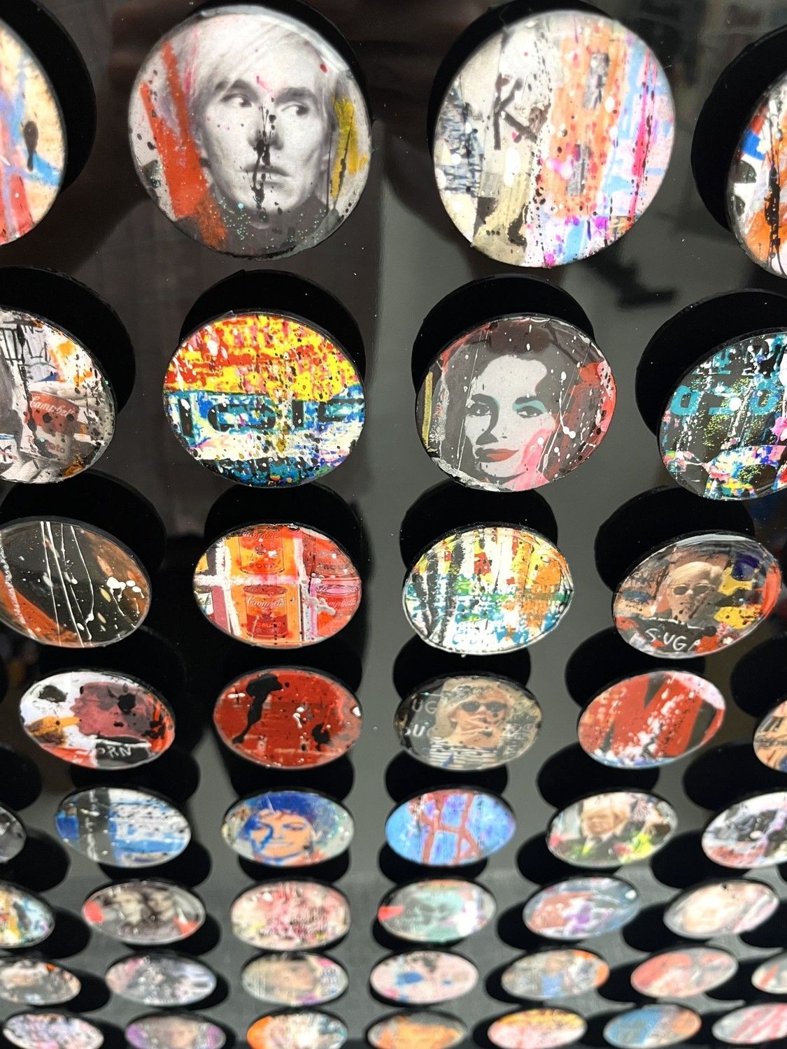 Tableau de THIERRY RASINE a pour titre Andy style street pop art dim : THIERRY RASINEprix:1600