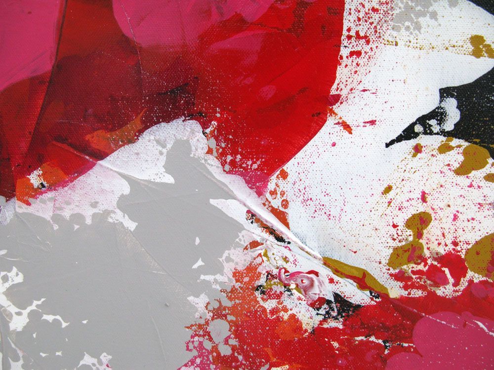 Tableau de CELINE WEBER a pour titre VOLUPTE style abstrait dim : CELINE WEBERprix:900