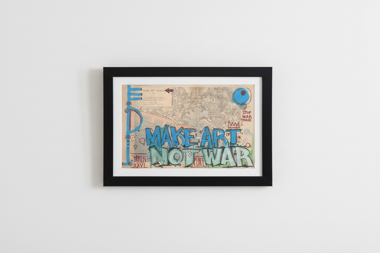 Make art not war